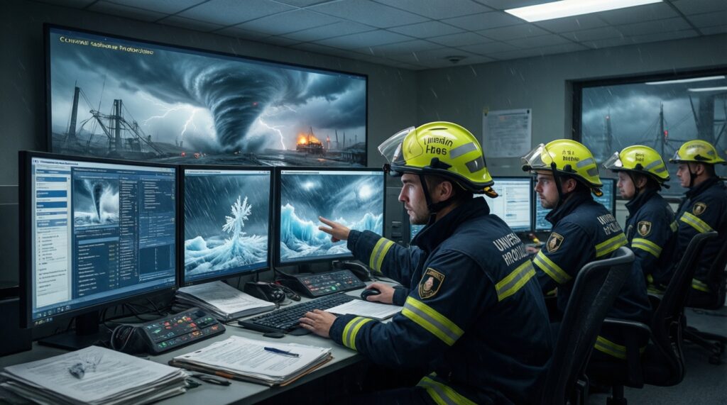 Погода и последствия: как циклоны/морозы/жара влияют на транспорт, ЖКХ и безопасность - иллюстрация