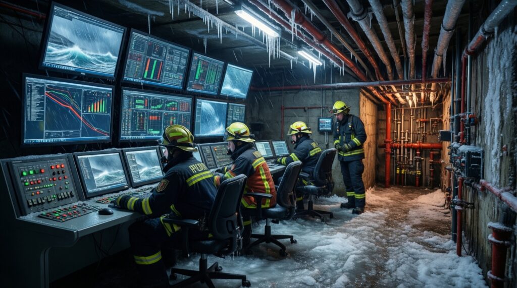 Погода и последствия: как циклоны/морозы/жара влияют на транспорт, ЖКХ и безопасность - иллюстрация