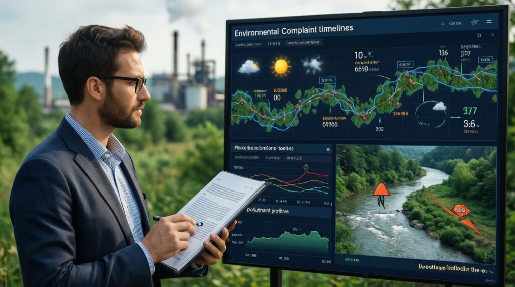 Экология: качество воздуха и воды, обращения жителей, природоохранные меры - иллюстрация