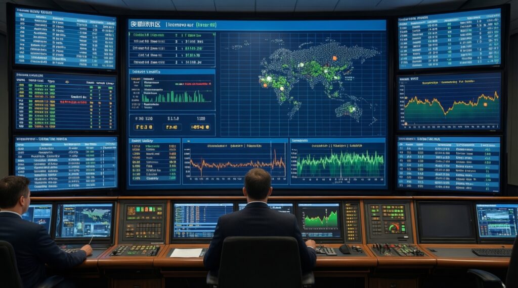 Транспорт и инфраструктура: обновление общественного транспорта, стройки, мосты и дороги - иллюстрация