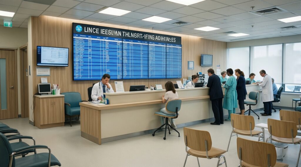 Здравоохранение: очереди, доступность врачей, ремонт больниц/поликлиник, новые отделения и оборудование - иллюстрация