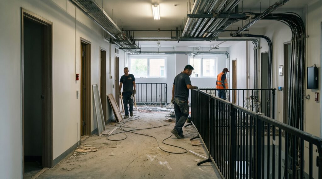 ЖКХ и городская среда: отключения, аварийные ремонты, благоустройство дворов и общественных пространств - иллюстрация