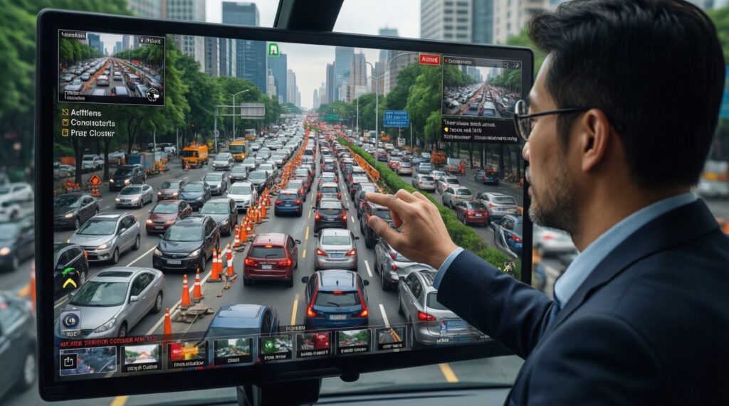 Ситуация на дорогах: пробки, ДТП, перекрытия и ремонтные работы сегодня - иллюстрация