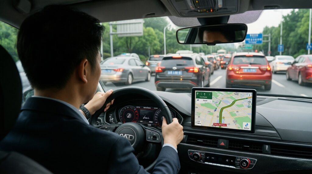 Дорожная обстановка сегодня: пробки, ДТП, перекрытия и ремонтные работы - иллюстрация