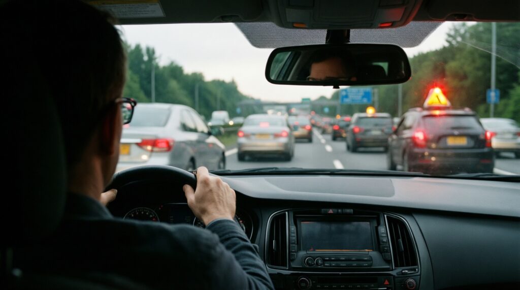 Ситуация на дорогах: пробки, аварии, перекрытия и ремонтные работы в двух регионах - иллюстрация